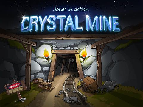 Game Crystal mine: Jones in action for iPhone free download.