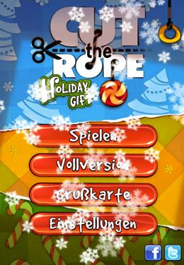 Game Cut the Rope Holiday Gift for iPhone free download.