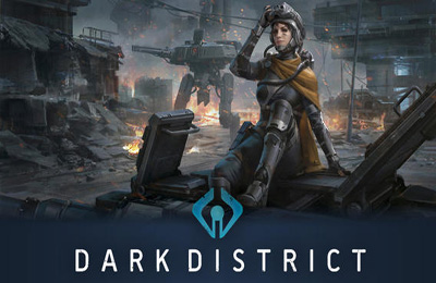 Game Dark District for iPhone free download.