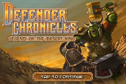 Game Defender Chronicles for iPhone free download.