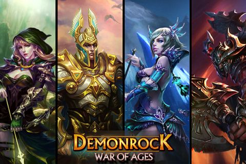 Game Demonrock: War of ages for iPhone free download.
