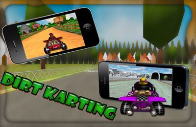 Game Dirt Karting for iPhone free download.