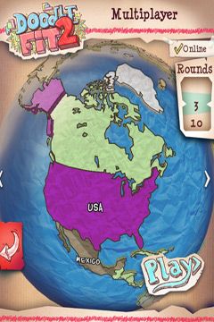 Game Doodle Fit 2: Around the World for iPhone free download.