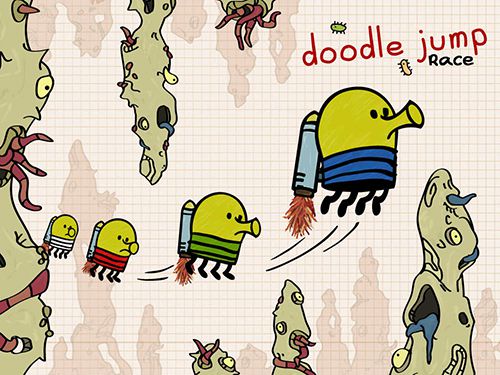 Download Doodle jump race iPhone Multiplayer game free.