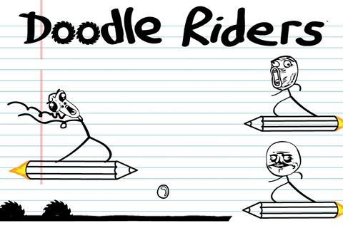 Game Doodle riders for iPhone free download.