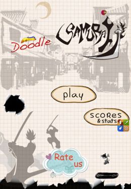Game Doodle Samurai for iPhone free download.
