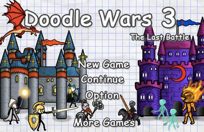 Game Doodle Wars 3: The Last Battle for iPhone free download.