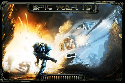 Game Epic war TD for iPhone free download.