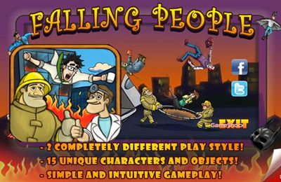 Game Falling People for iPhone free download.