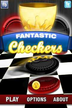 Game Fantastic Checkers for iPhone free download.