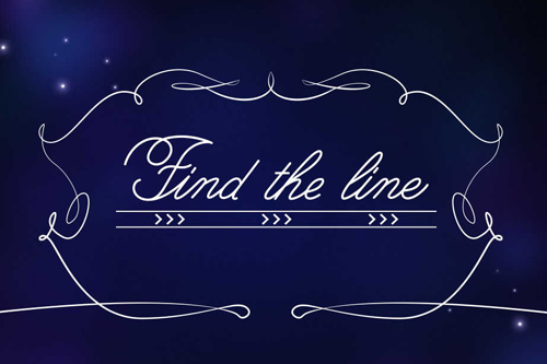 Game Find the line for iPhone free download.