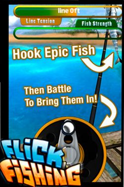 Download Flick Fishing iPhone Simulation game free.