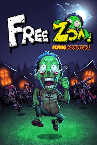 Game FreeZom: Flying adventure of zombie for iPhone free download.