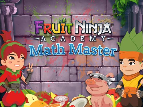 Game Fruit ninja academy: Math master for iPhone free download.