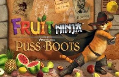 Game Fruit Ninja: Puss in Boots for iPhone free download.