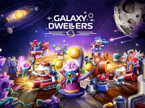 Download Galaxy dwellers iOS 7.0 game free.