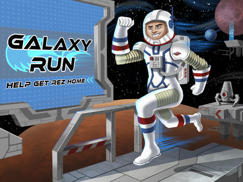 Game Galaxy Run for iPhone free download.