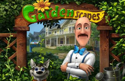 Game Gardenscapes for iPhone free download.
