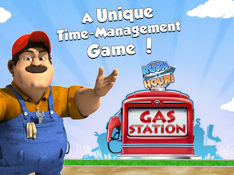 Download Gas Station – Rush Hour! iPhone Economic game free.