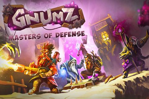 Game Gnumz: Masters of defense for iPhone free download.