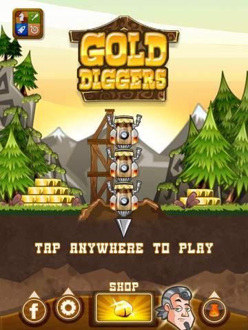 Game Gold Diggers for iPhone free download.