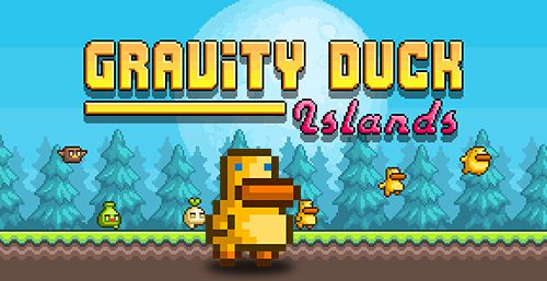 Game Gravity duck: Islands for iPhone free download.