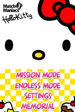 Game Hello Kitty Match3 Maniacs for iPhone free download.
