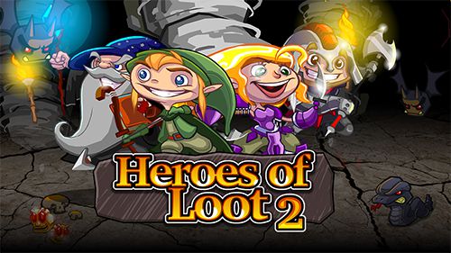 Game Heroes of loot 2 for iPhone free download.