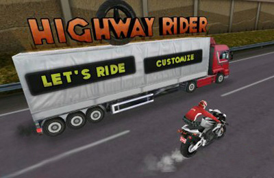 Game Highway Rider for iPhone free download.