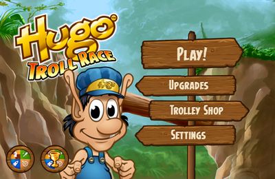 Game Hugo Troll Race for iPhone free download.
