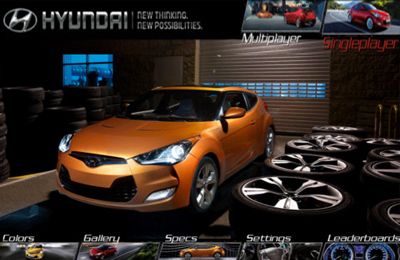 Download Hyundai Veloster HD iPhone Simulation game free.