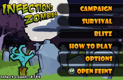 Game Infection zombies for iPhone free download.