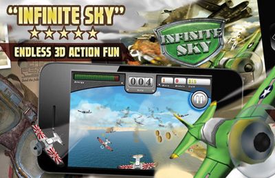 Game Infinite Sky for iPhone free download.