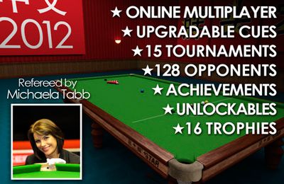 Download International Snooker 2012 iOS 4.1 game free.