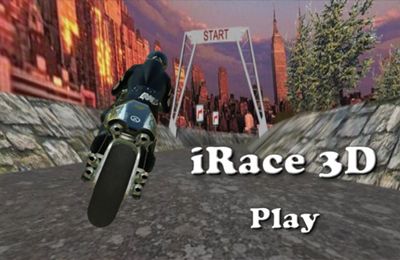 Game iRace 3D for iPhone free download.