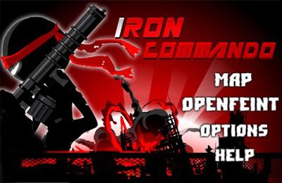 Game Iron Commando Pro for iPhone free download.