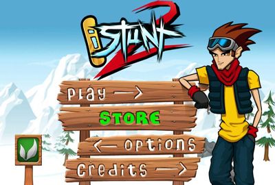 Game iStunt 2 - Snowboard for iPhone free download.