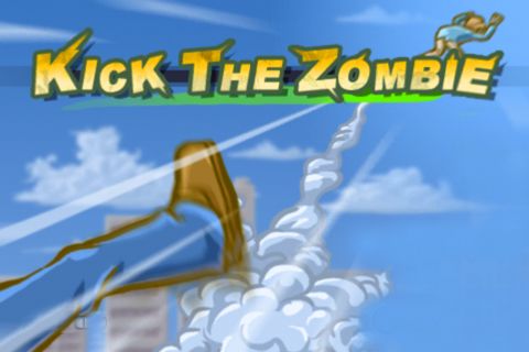 Game Kick the zombie for iPhone free download.