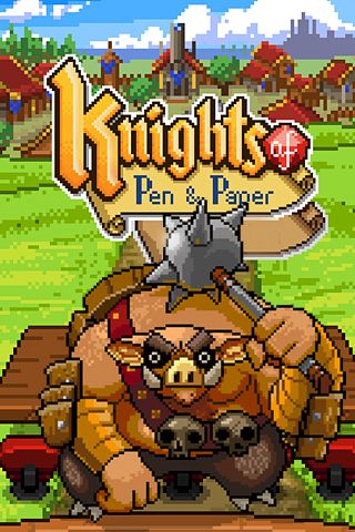 Game Knights of pen & paper for iPhone free download.