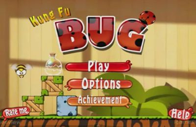 Download KungFu Bugs iPhone Arcade game free.