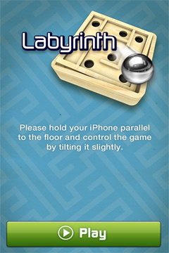 Game Labyrinth for iPhone free download.