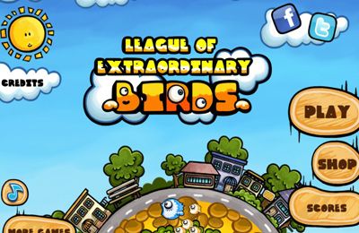 Game League Of Extraordinary Birds HD for iPhone free download.