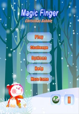 Game Magic Finger: Christmas Bubble for iPhone free download.