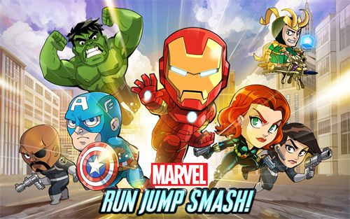 Game Marvel: Run, jump, smash! for iPhone free download.