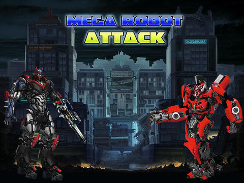Game Mega Robot Attack for iPhone free download.