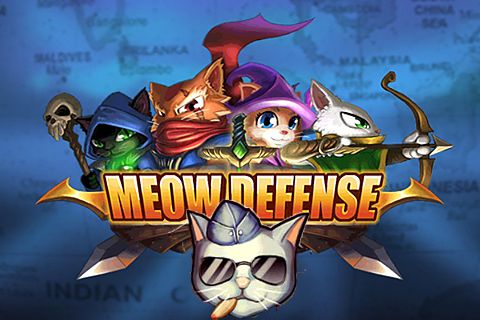 Game Meow defense for iPhone free download.