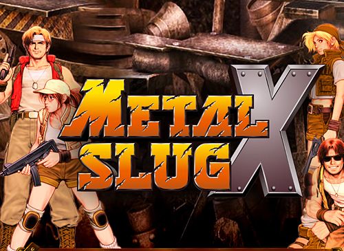 Game Metal slug X for iPhone free download.