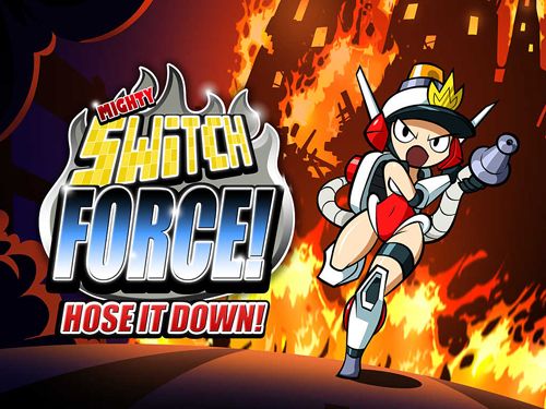 Game Mighty switch force! Hose it down! for iPhone free download.