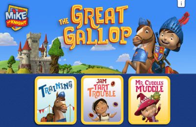 Game Mike the Knight: The Great Gallop for iPhone free download.