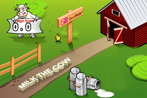 Game Milk the cow for iPhone free download.